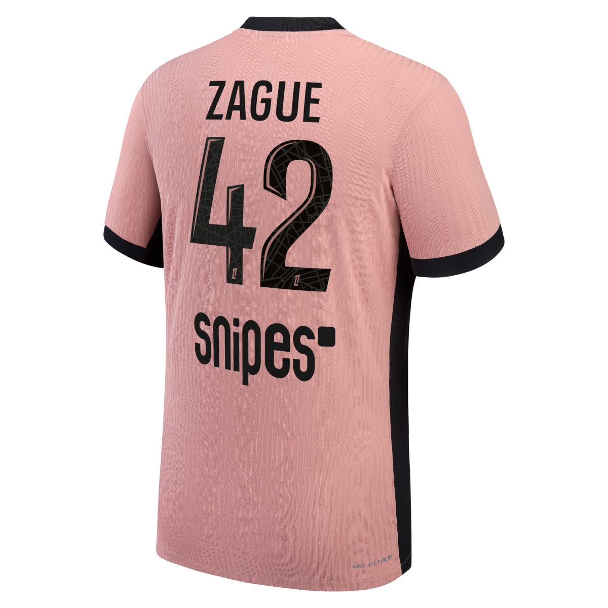 maillot third match psg jordan dri-fit adv 2425 avec flocage zague 42 Série | Maillots et Vêtements PSG Exclusifs sur PSG Shop