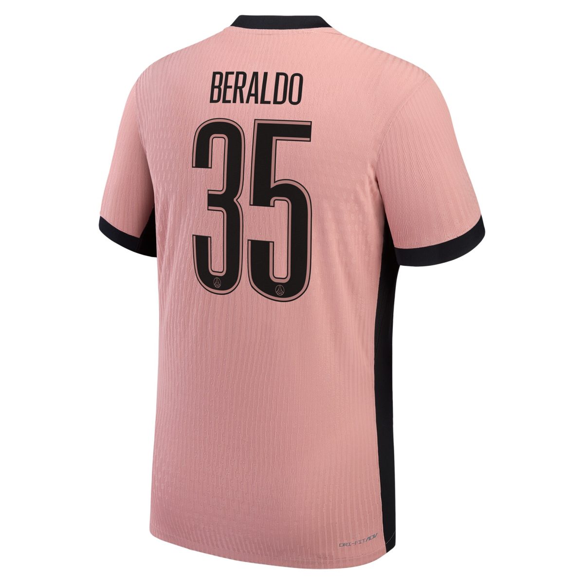 maillot third match psg jordan dri-fit adv 2425 – flocage coupe beraldo 35 Série | Maillots et Vêtements PSG Exclusifs sur PSG Shop