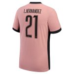 maillot third match psg jordan dri-fit adv 2425 – flocage coupe l.hernandez 21 Série | Maillots et Vêtements PSG Exclusifs sur PSG Shop