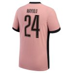maillot third match psg jordan dri-fit adv 2425 – flocage coupe mayulu 24 Série | Maillots et Vêtements PSG Exclusifs sur PSG Shop