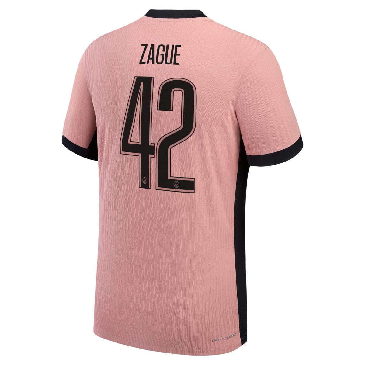 maillot third match psg jordan dri-fit adv 2425 – flocage coupe zague 42 Série | Maillots et Vêtements PSG Exclusifs sur PSG Shop