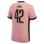 maillot third match psg jordan dri-fit adv 2425 – flocage coupe zague 42 Série | Maillots et Vêtements PSG Exclusifs sur PSG Shop
