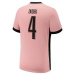 maillot third stadium psg jordan 2425 avec flocage dudek 4 Série | Maillots et Vêtements PSG Exclusifs sur PSG Shop