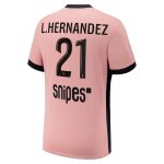 maillot third stadium psg jordan 2425 avec flocage l.hernandez 21 Série | Maillots et Vêtements PSG Exclusifs sur PSG Shop