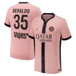 maillot third stadium psg jordan 2425 – enfant avec flocage beraldo 35 Série | Maillots et Vêtements PSG Exclusifs sur PSG Shop