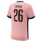 maillot third stadium psg jordan 2425 – enfant avec flocage ebayilin 26 Série | Maillots et Vêtements PSG Exclusifs sur PSG Shop
