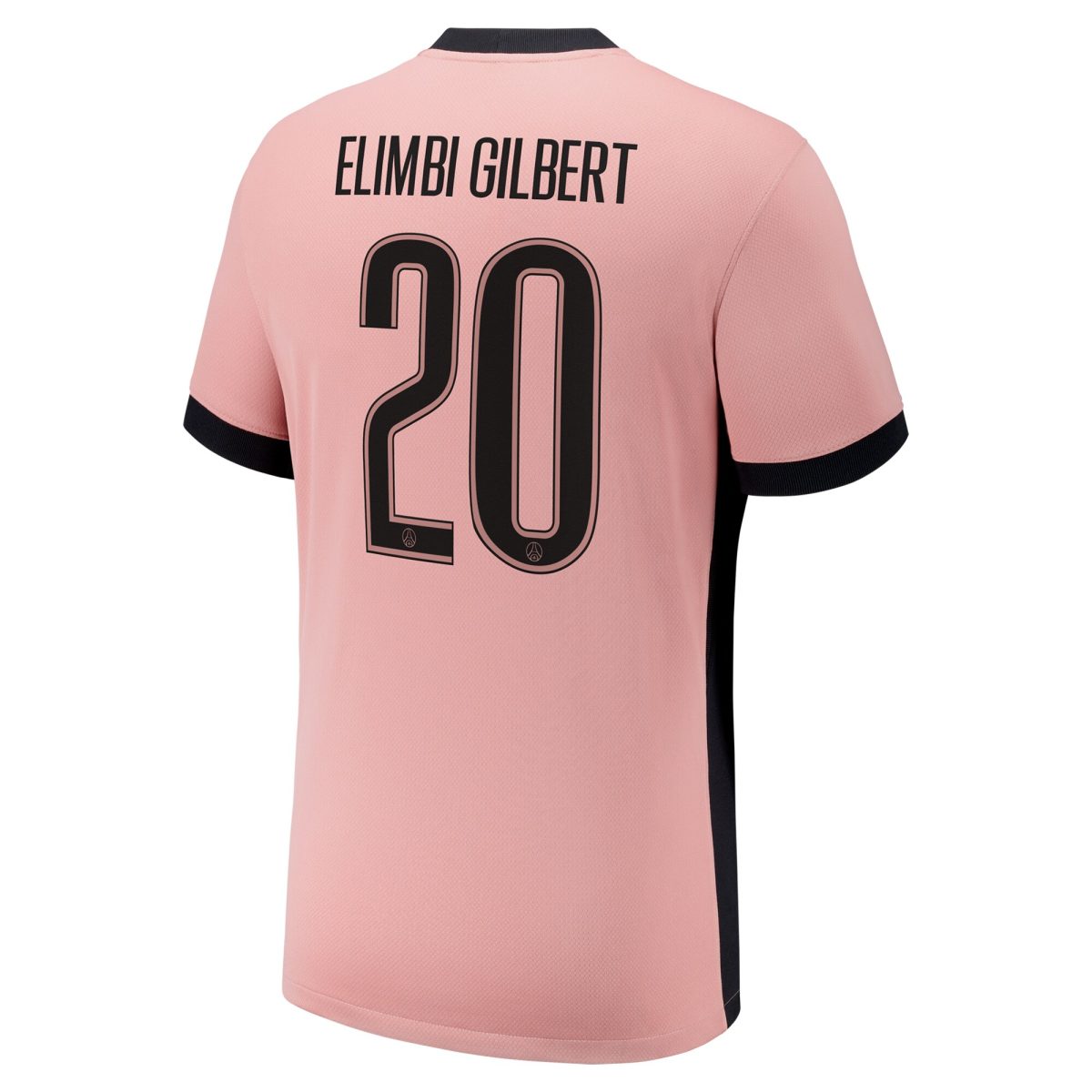 maillot third stadium psg jordan 2425 – enfant avec flocage elimbi gilbert 20 Série | Maillots et Vêtements PSG Exclusifs sur PSG Shop
