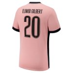 maillot third stadium psg jordan 2425 – enfant avec flocage elimbi gilbert 20 Série | Maillots et Vêtements PSG Exclusifs sur PSG Shop
