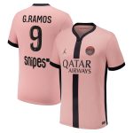 maillot third stadium psg jordan 2425 – enfant avec flocage g.ramos 9 Série | Maillots et Vêtements PSG Exclusifs sur PSG Shop
