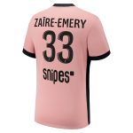 maillot third stadium psg jordan 2425 – enfant avec flocage zaire-emery 33 Série | Maillots et Vêtements PSG Exclusifs sur PSG Shop