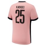 maillot third stadium psg jordan 2425 – enfant – flocage coupe n.mendes 25 Série | Maillots et Vêtements PSG Exclusifs sur PSG Shop