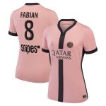 maillot third stadium psg jordan 2425 – femme avec flocage fabian 8 Série | Maillots et Vêtements PSG Exclusifs sur PSG Shop