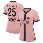 maillot third stadium psg jordan 2425 – femme avec flocage n.mendes 25 Série | Maillots et Vêtements PSG Exclusifs sur PSG Shop