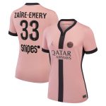 maillot third stadium psg jordan 2425 – femme avec flocage zaire-emery 33 Série | Maillots et Vêtements PSG Exclusifs sur PSG Shop