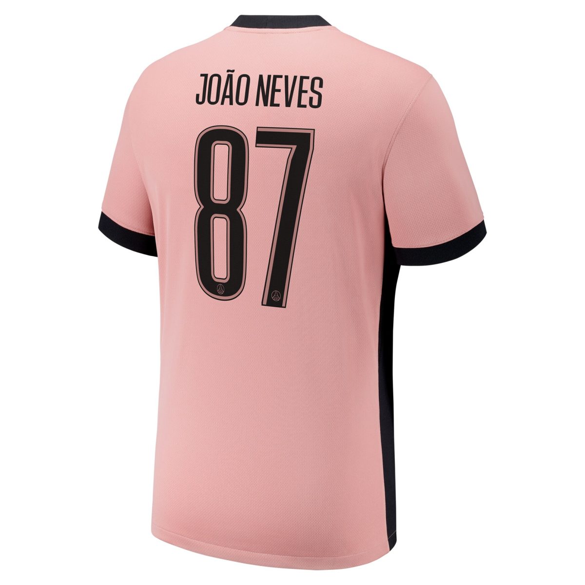 maillot third stadium psg jordan 2425 – flocage coupe joao neves 87 Série | Maillots et Vêtements PSG Exclusifs sur PSG Shop