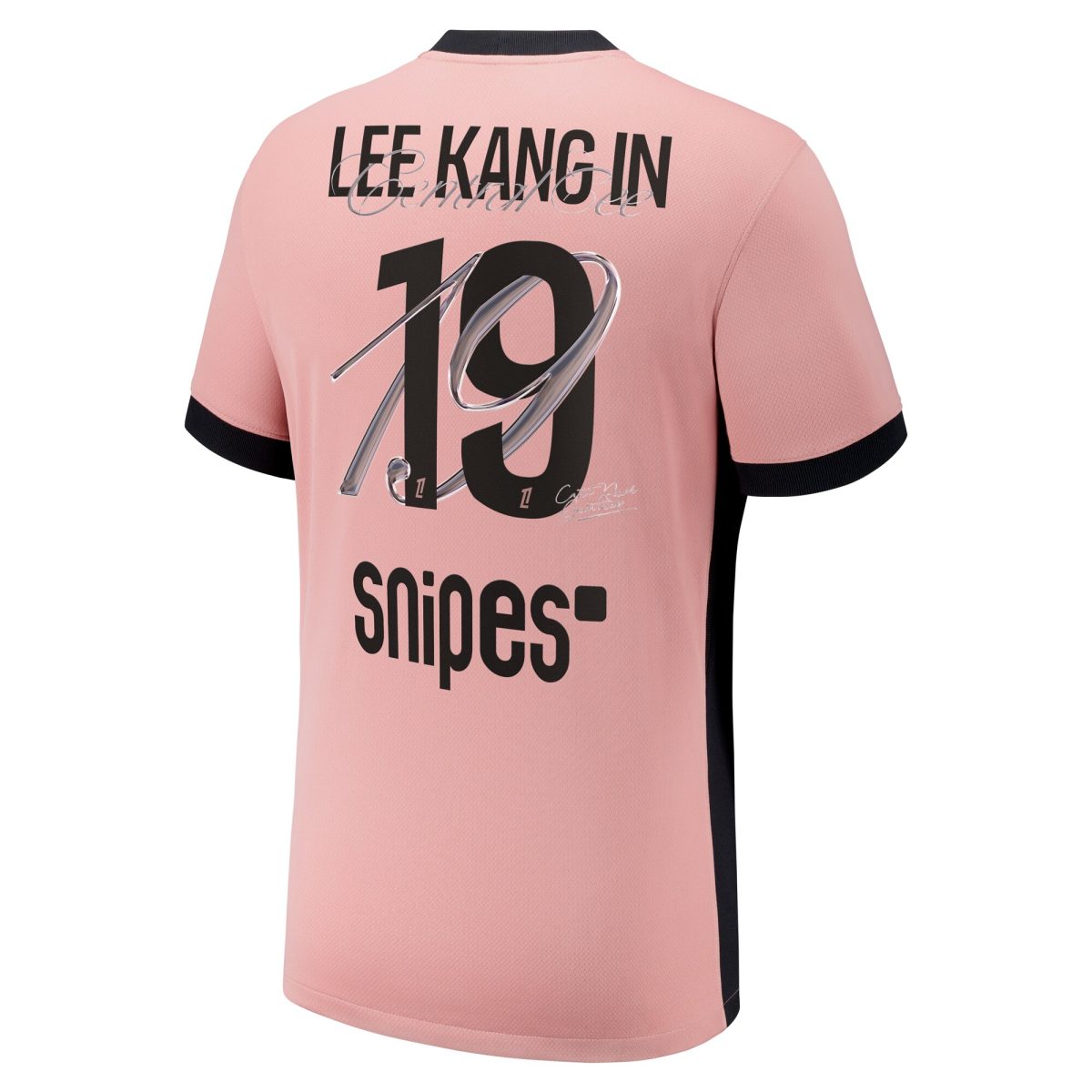 maillot third stadium psg jordan avec flocage central cee lee kang in 19 Série | Maillots et Vêtements PSG Exclusifs sur PSG Shop