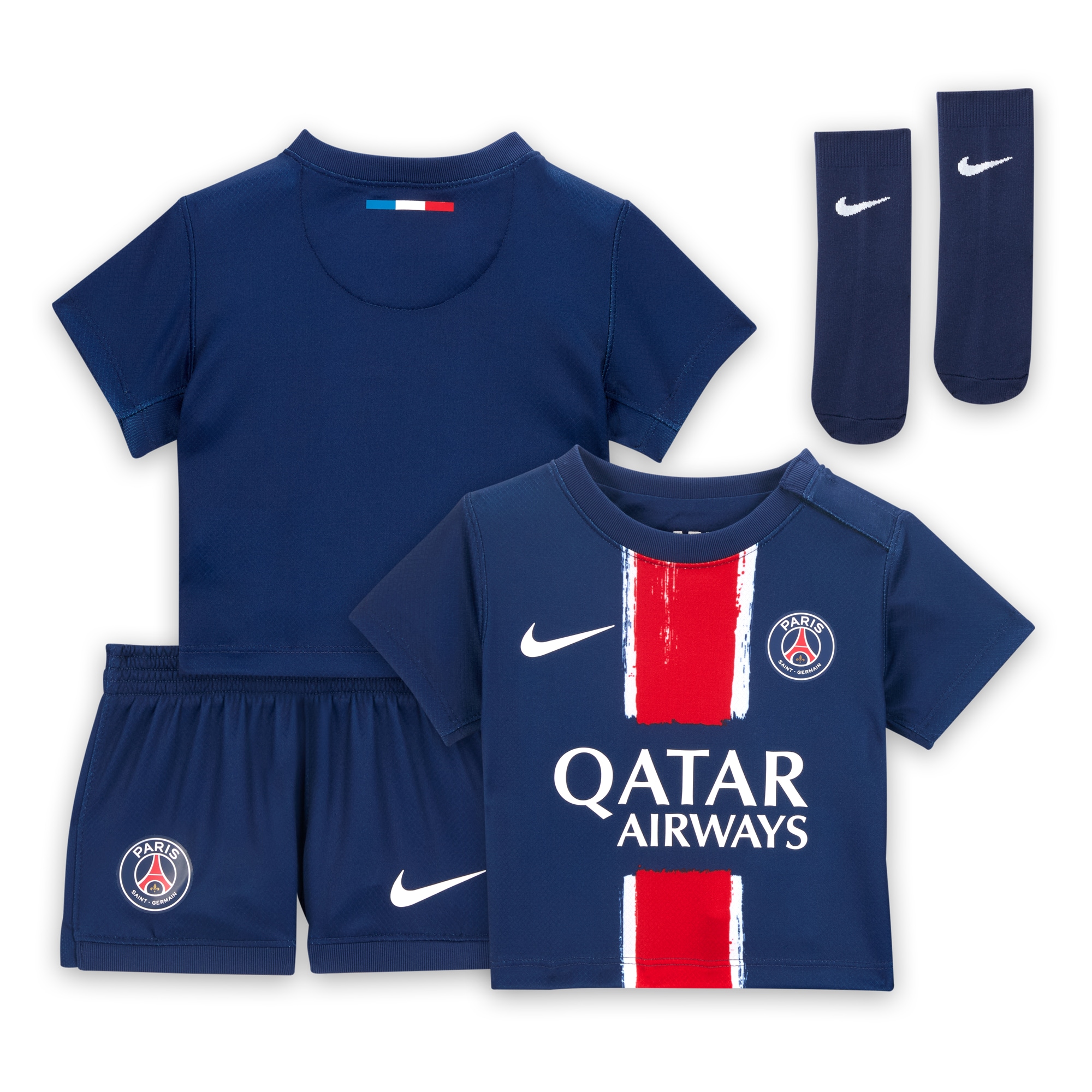tenue domicile psg nike 2425 – bebe avec impression personnalisee Série | Maillots et Vêtements PSG Exclusifs sur PSG Shop