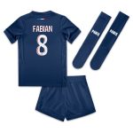 tenue domicile psg nike 2425 – jeune enfant avec flocage fabian 8 Série | Maillots et Vêtements PSG Exclusifs sur PSG Shop