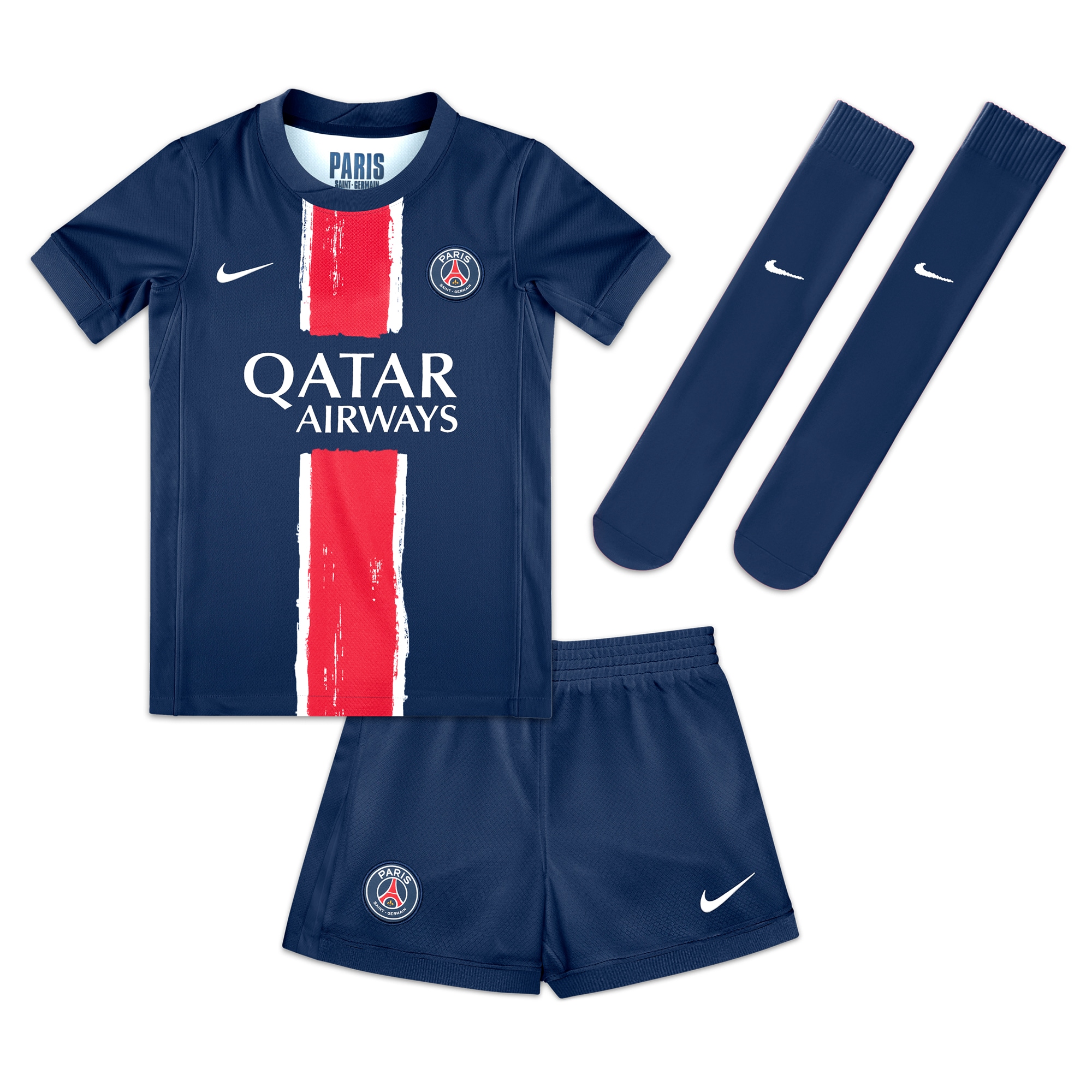 tenue domicile psg nike 2425 – jeune enfant avec impression personnalisee Série | Maillots et Vêtements PSG Exclusifs sur PSG Shop