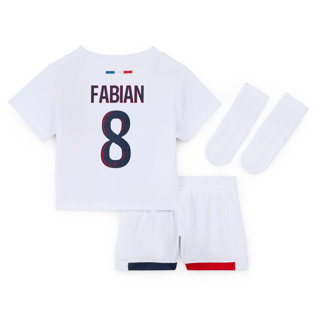 tenue exterieur psg nike 2425 – bebe avec flocage fabian 8 Série | Maillots et Vêtements PSG Exclusifs sur PSG Shop