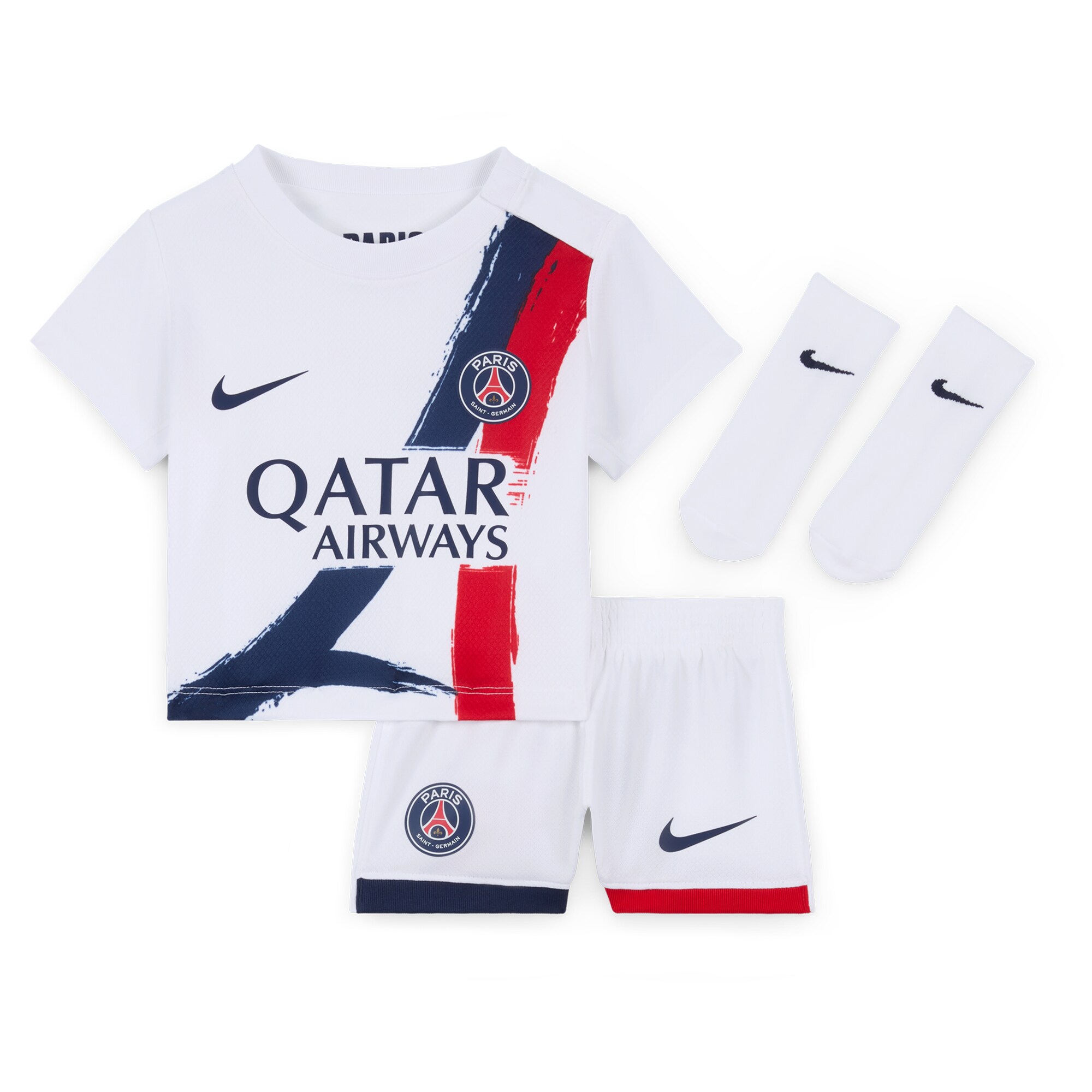 tenue exterieur psg nike 2425 – bebe avec flocage mayulu 24 Série | Maillots et Vêtements PSG Exclusifs sur PSG Shop