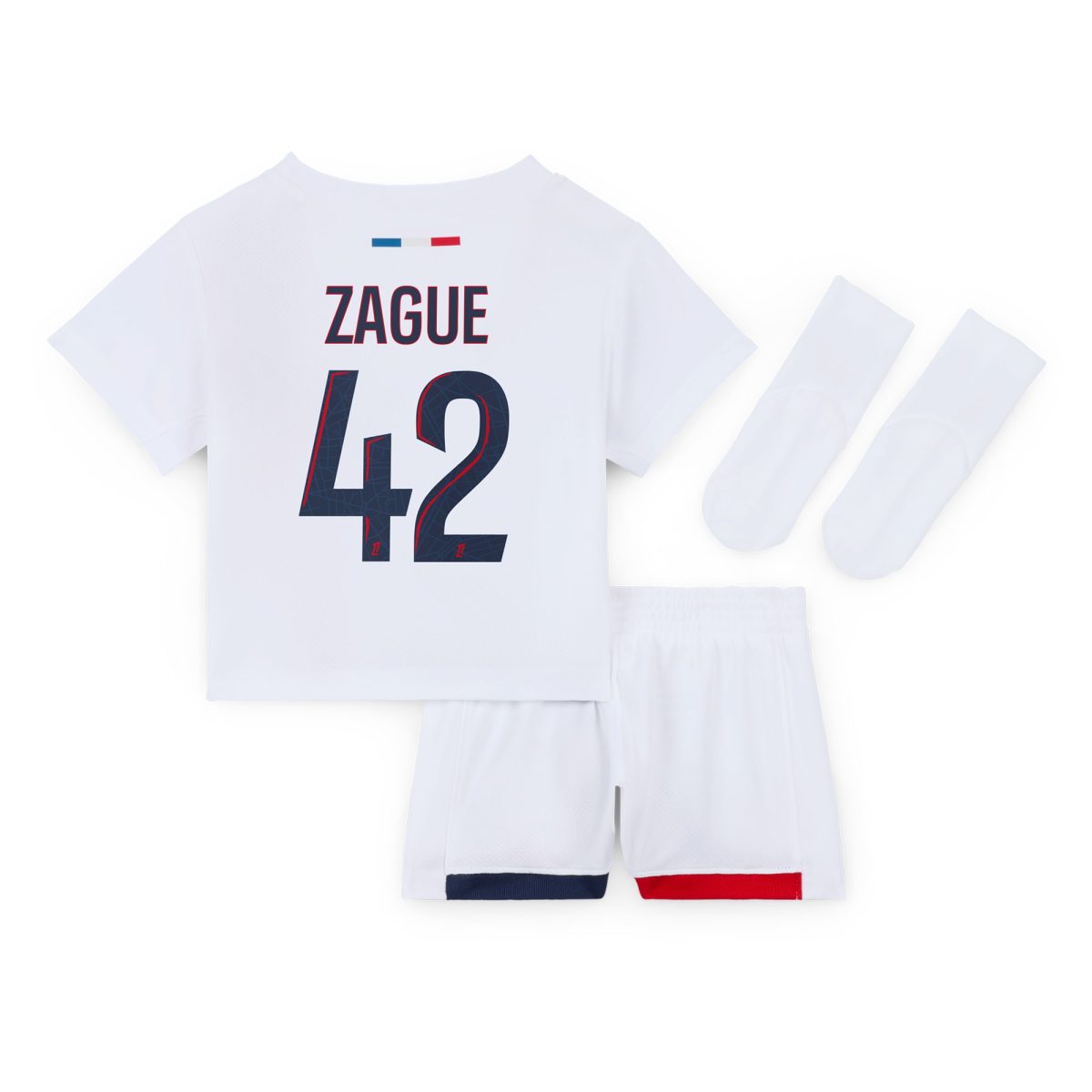 tenue exterieur psg nike 2425 – bebe avec flocage zague 42 Série | Maillots et Vêtements PSG Exclusifs sur PSG Shop