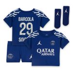 tenue fourth stadium psg jordan 2024-25 – bebe avec flocage barcola 29 Série | Maillots et Vêtements PSG Exclusifs sur PSG Shop