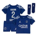 tenue fourth stadium psg jordan 2024-25 – bebe avec flocage hakimi 2 Série | Maillots et Vêtements PSG Exclusifs sur PSG Shop