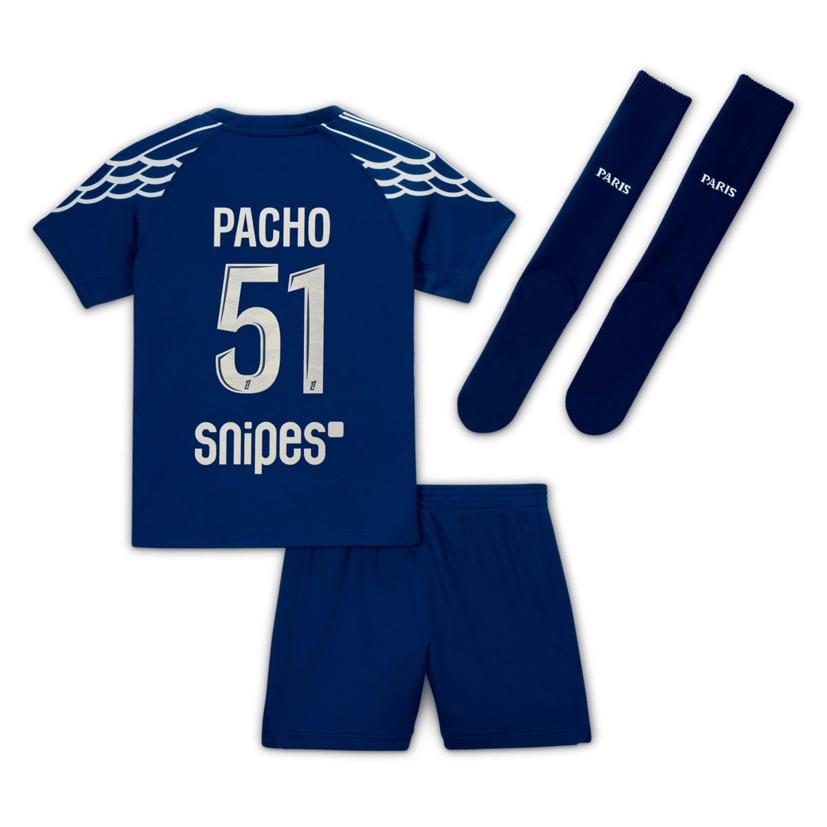 tenue fourth stadium psg jordan 2024-25 – jeune enfant avec flocage pacho 51 Série | Maillots et Vêtements PSG Exclusifs sur PSG Shop