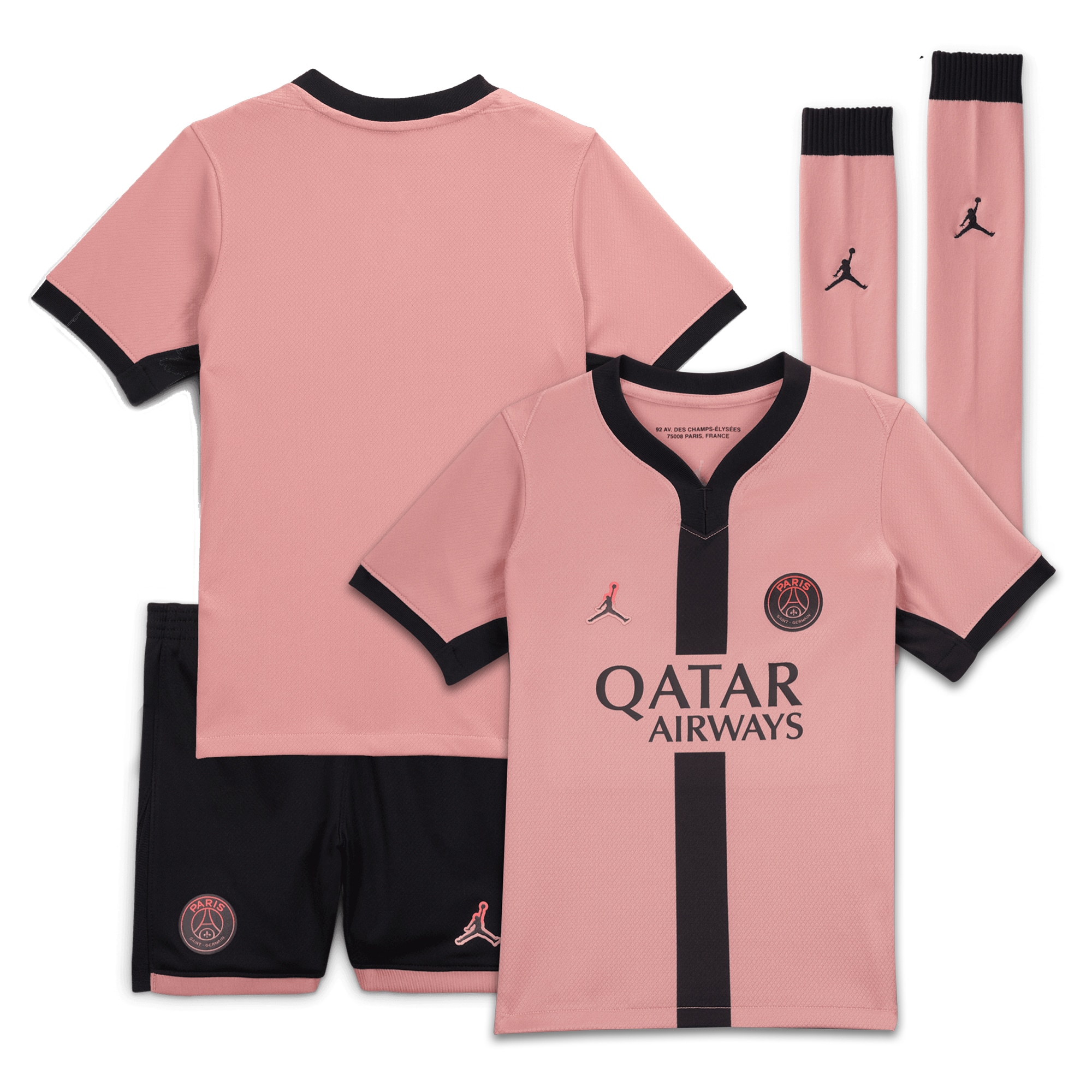tenue third psg jordan 2425 – jeune enfant Série | Maillots et Vêtements PSG Exclusifs sur PSG Shop